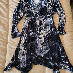 Romeo & Juliet Couture Dress Handkerchief Hem